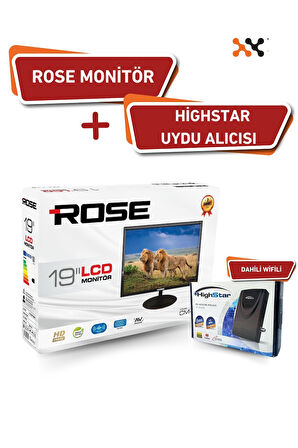  19" 49 Ekran Karavan - Tekne - Yat Lcd Monitör Tv Ve Highstar Dahili Wifili Uydu Alıcısı