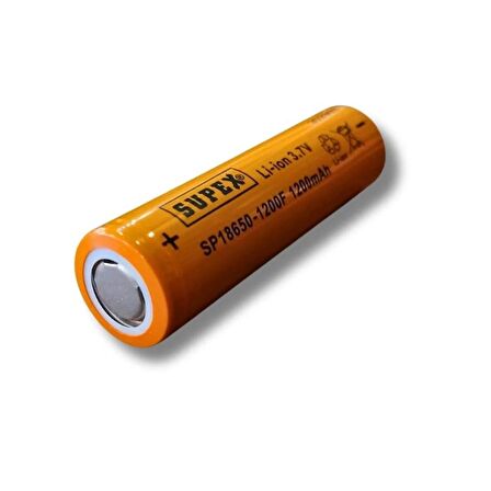 Sp-18650-1200F 3.7v 1200mah Li-ion Pil Başlıksız