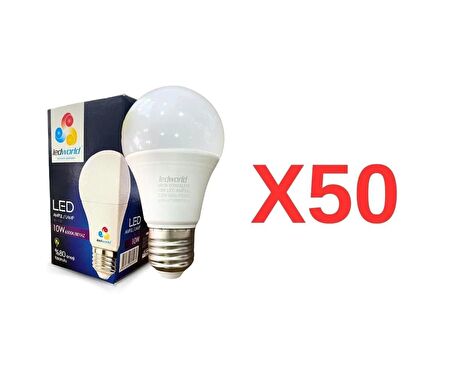 Led Ampul 10W 1000 Lümen 6500 Kelvin -Beyaz (50ADET)