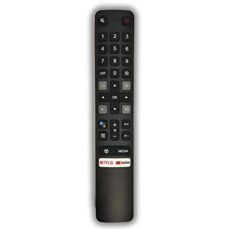 Android Smart Ses Komut Özellikli TCL TV Uyumlu Uzaktan Kumanda