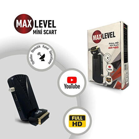 Maxlevel Scart Hd Uydu