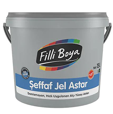 Filli Boya Şeffaf Jel Astar 7.5 Lt