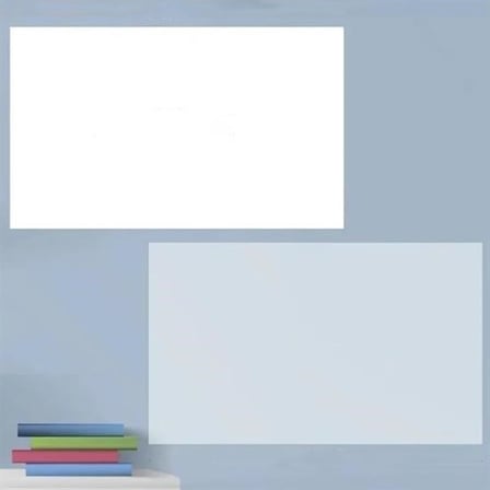 2'li Paket 60x100 cm 1x Beyaz, 1x Şeffaf Yapışkansız Tutunan Statik Pratik Yazı Tahtası, Çok Amaçlı, Duvara, Cama Yapışkansız Tutunur, Ders Çalışma Yazı Tahtası Manyetik Duvar Sticker