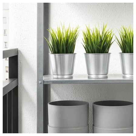 Yapay Bitki, Yeşil, 9 cm, Çim, İç-Dış Mekan