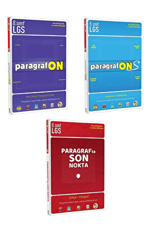 Tonguç Lgs Paragrafon / Paragrafons / Paragrafta Son Nokta / Soru Bankası Seti