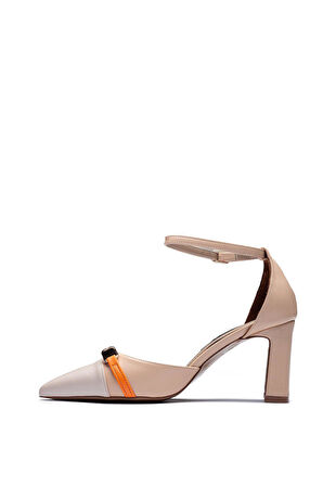 2020 Kadın Stiletto Sivri Burun Bilekten Baglamalı Tokalı Topuklu Ayakkabı