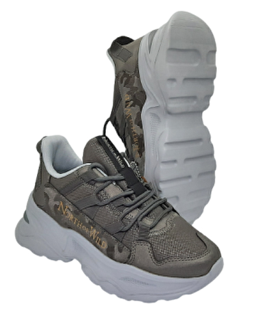 North Of Wild 21KZ BAGAN Bronz Numara 40 Memory Foam İç Taban BRONZ Sneakers Bayan Günlük Spor Ayakkabı