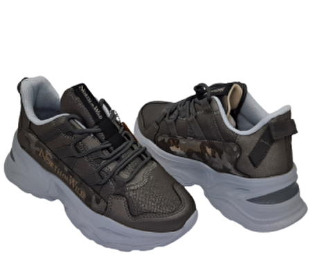 North Of Wild 21KZ BAGAN Bronz Numara 40 Memory Foam İç Taban BRONZ Sneakers Bayan Günlük Spor Ayakkabı