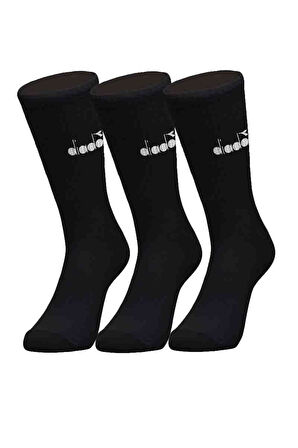Diadora Jode Antrenman Çorabı Siyah 3 lü Paket