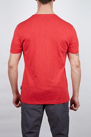 Alpinist Albino Basic T-Shirt kırmızı
