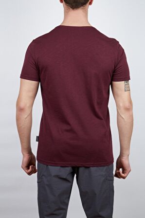 Alpinist Albino Basic T-Shirt VİŞNE