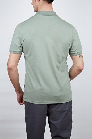 Alpinist Stratus Erkek Polo T-Shirt Elma Yeşili