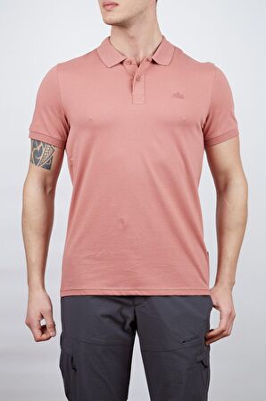 Alpinist Stratus Erkek Polo T-Shirt Gül Kurusu
