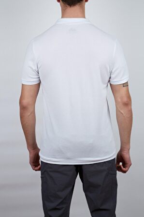 Alpinist Roc Erkek Polo T-Shirt BEYAZ