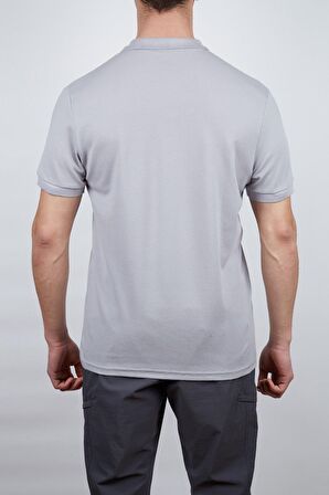 Alpinist Roc Erkek Polo T-Shirt Gri