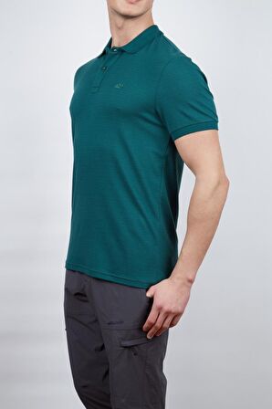 Alpinist Roc Erkek Polo T-Shirt Hunter