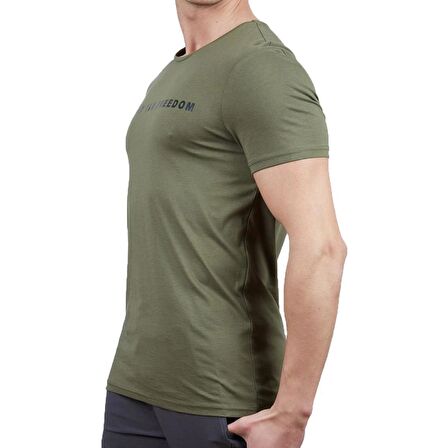 600604 Alpinist Vassi Erkek T-Shirt Haki S