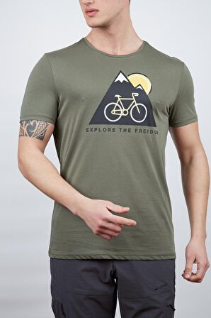 Alpinist Tarius Erkek T-Shirt Yeşil