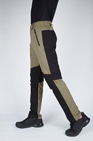 Alpinist Rugged Flex Erkek Pantolon Haki-Siyah