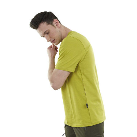 Alpinist Lucid Erkek T-shirt Limon Yeşili