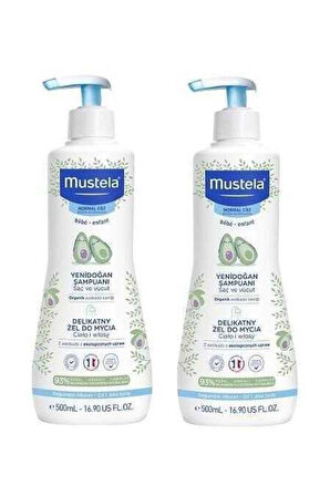 Mustela Yenidoğan Şampuanı 500 Ml 2 Adet