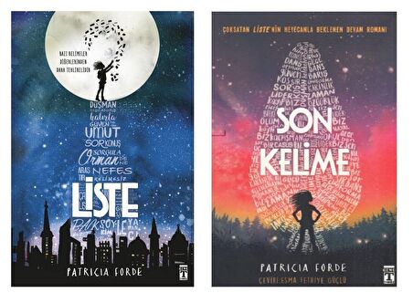 Patricia Forde Liste + Son Kelime 2 Kitap Bilim Kurgu Romanı