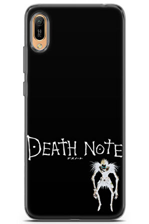 Huawei Y6 2019 uyumlu Manga 2 Silikon Kapak Death Note