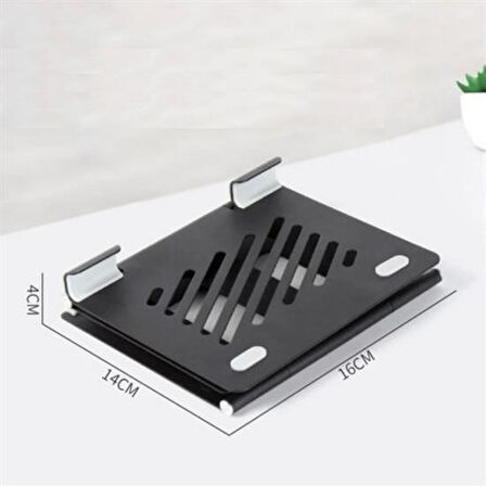 CT-STONES®  Ayarlanabilir Metal Dizüstü Destek Tabanı Katlanabilir Taşınabilir Laptop Sehpası Standı
