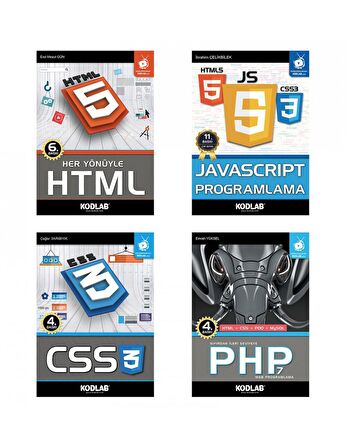 Web Programlama Seti 2 (4 Kitap Takım)