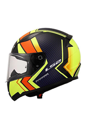 RAPID 2 EXTRA MAT NEON SARI-NAVY MAVİ KAPALI KASK-BEDEN - XL