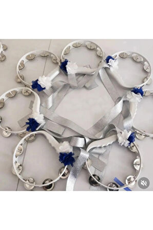  Kurdale Ile Süslenilmiş Tef Kına Defi Kına Malzemesi 10 Adet