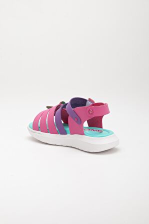 Şirinbebe Şiringenç Kelebek Model Mor Kız Bebek Çocuk Sandalet