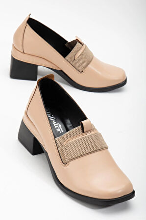 Hazır Taban Yüzüdüz Bağsız Nude Kadın Günlük Ayakkabı