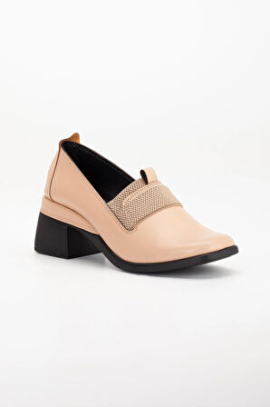 Hazır Taban Yüzüdüz Bağsız Nude Kadın Günlük Ayakkabı