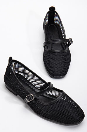 Kadın Babet Siyah Fileli Baretli