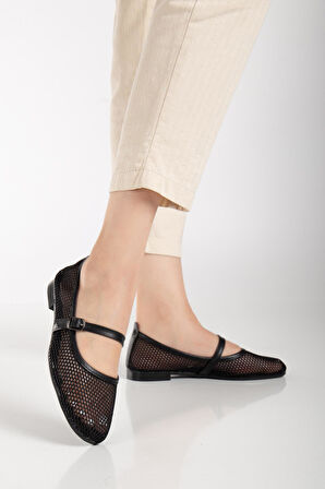 Kadın Babet Siyah Fileli Baretli