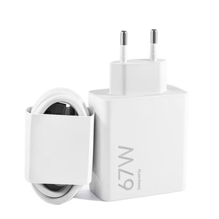 Bowie 67W'a Kadar Turbo Hızlı Şarj Aleti USB-A - USB-C Kablo Samsung Galaxy A32 5G İçin Uyumlu