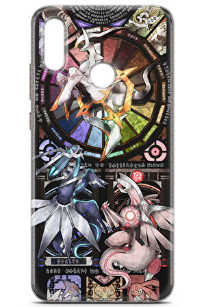 Huawei Y7 2019 uyumlu Pokemon 7 HD Premium Sinnoh Giratina Pokemon