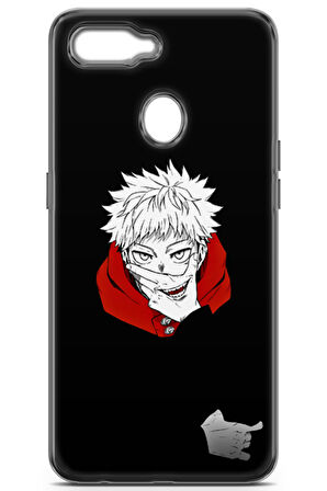 Oppo RX17 Neo uyumlu Anime 35 UV Silikon itadori Jujutsu