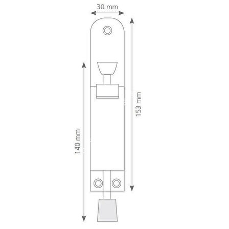Basmalı Kapı Tutucu Stoper