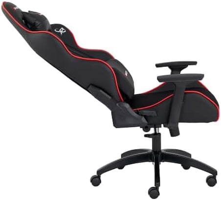 , PREMIO Serisi Profesyonel Oyuncu Koltuğu, Ergonomik Tasarım, 180 Derece Ayarlanabilir Sırt Açısı, Kaliteli Sünger, 130kg Taşıma Kapasiteli Oyuncu Sandalyesi (Extra Siyah)