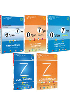 Tonguç 7. Sınıf 6 Dan 7 Ye Hazırlık Full Set Konu Soru Deneme 2022