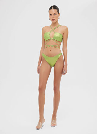 Maliluha Yeşil Kadın Bikini Takım Sue Bikini