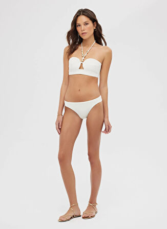 Maliluha Beyaz Kadın Bikini Takım Paralian Bikini