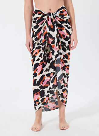 Maliluha Çok Renkli Kadın Pareo Pinky Panther Pareo