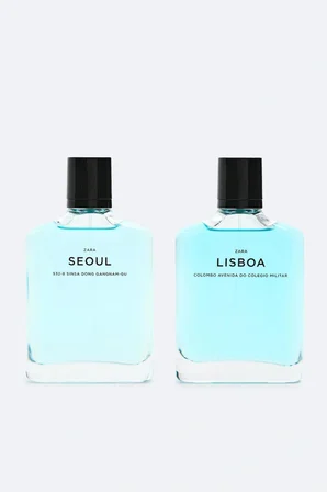 ZARA SEOUL 532-8 SINSA DONG + LISBOA COLOMBO AVENIDA DO COLEGIO  2x100 ml  İNDİRİMSEHRİ