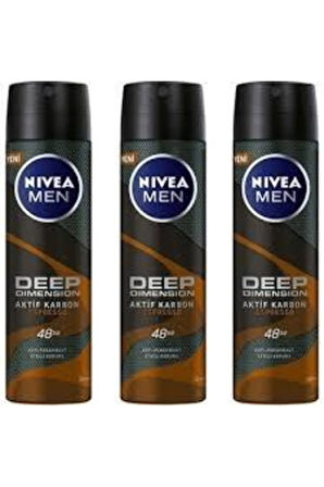 Deep Dimension Deodorant 3lü Set