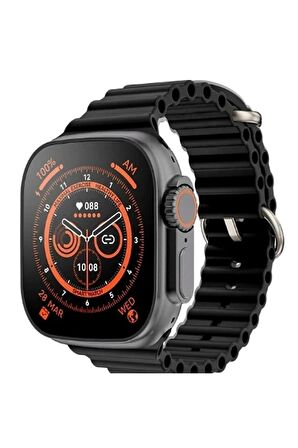 TT Watch8 HiWatch Siyah - Gri Akıllı Saat