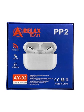 A RelaxTeam PP2 AY-02 Dokunmatik Kauçuklu Kulak İçi Kulaklık