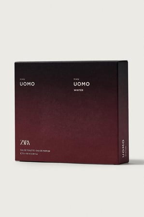 ZARA MAN UOMO EDT + MAN UOMO WINTER EDP 2X100 ML  (İNDİRİMSEHRİ)